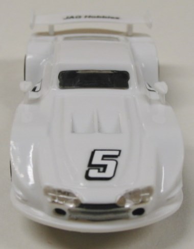 custom resin '90s scca mustang racer t-jet/ jag tr-3 ho slot car body,1/76 scale 